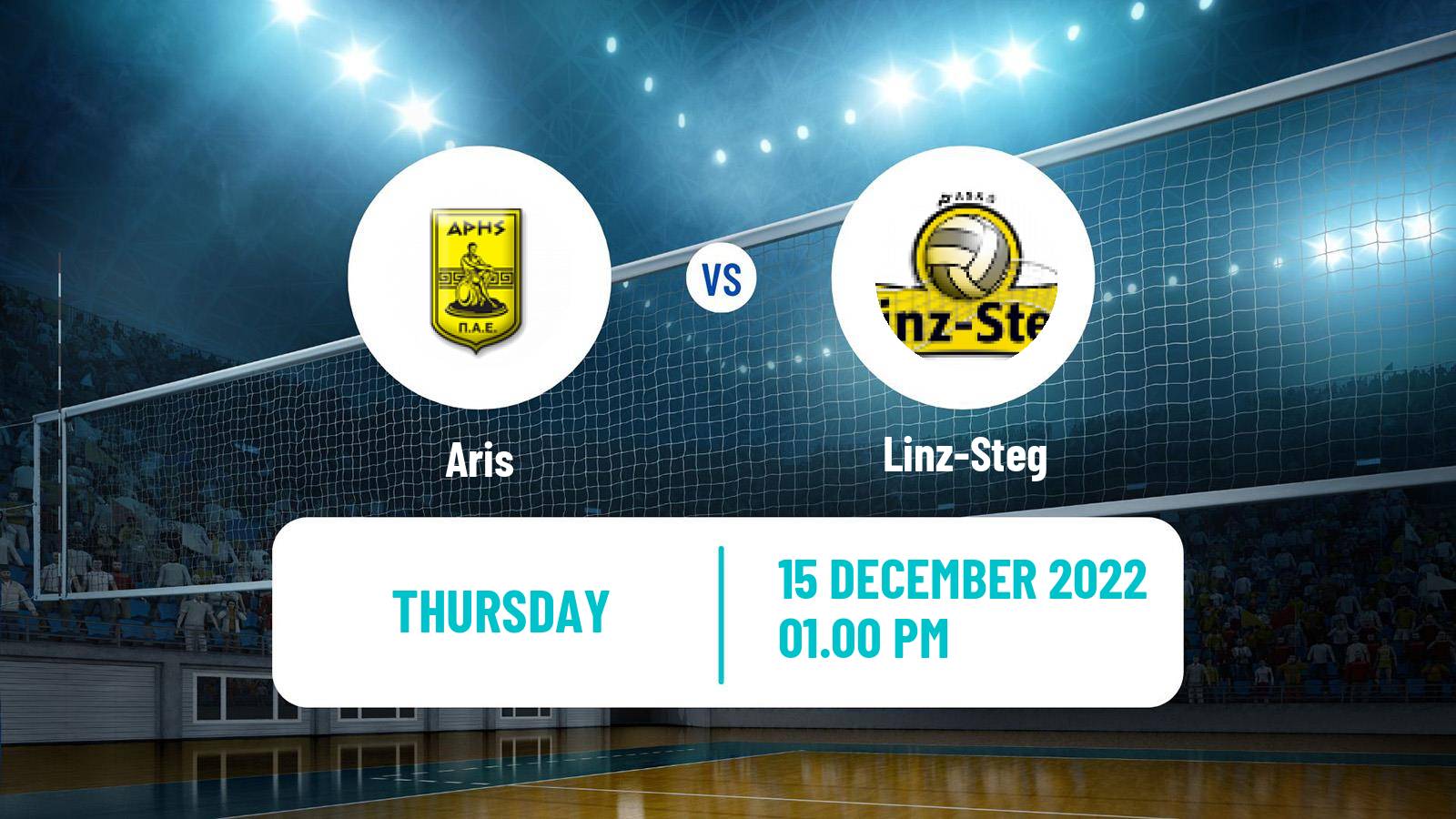 Volleyball CEV Challenge Cup Women Aris - Linz-Steg
