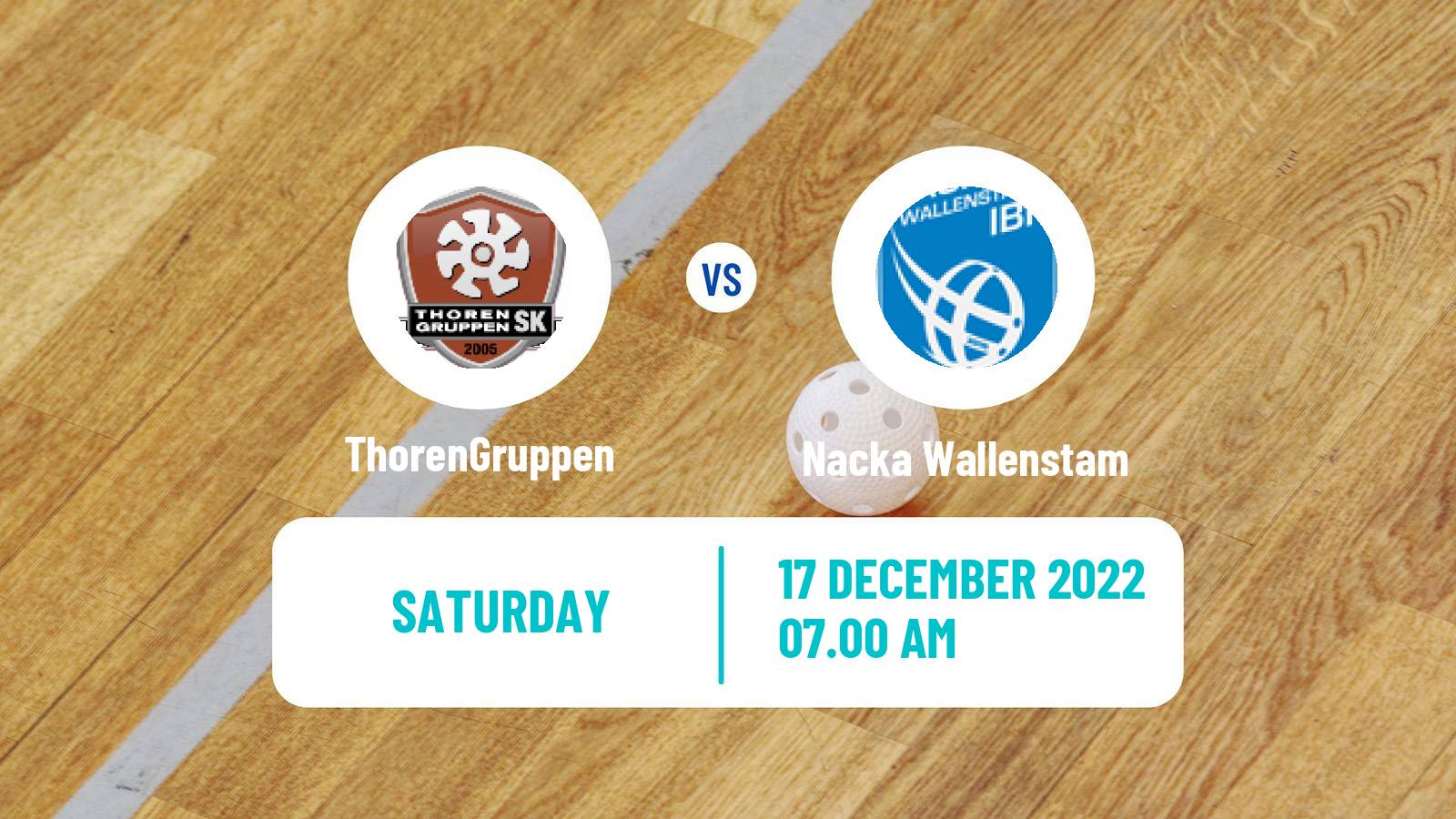 Floorball Swedish Superligan Floorball Women ThorenGruppen - Nacka Wallenstam