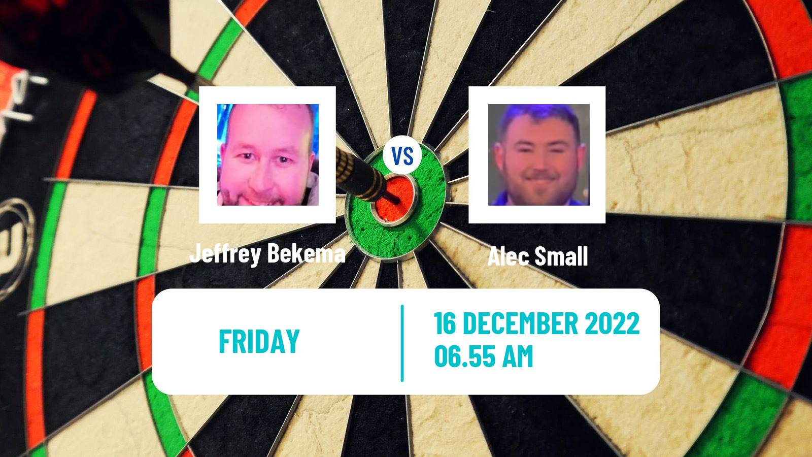 Darts Darts Jeffrey Bekema - Alec Small