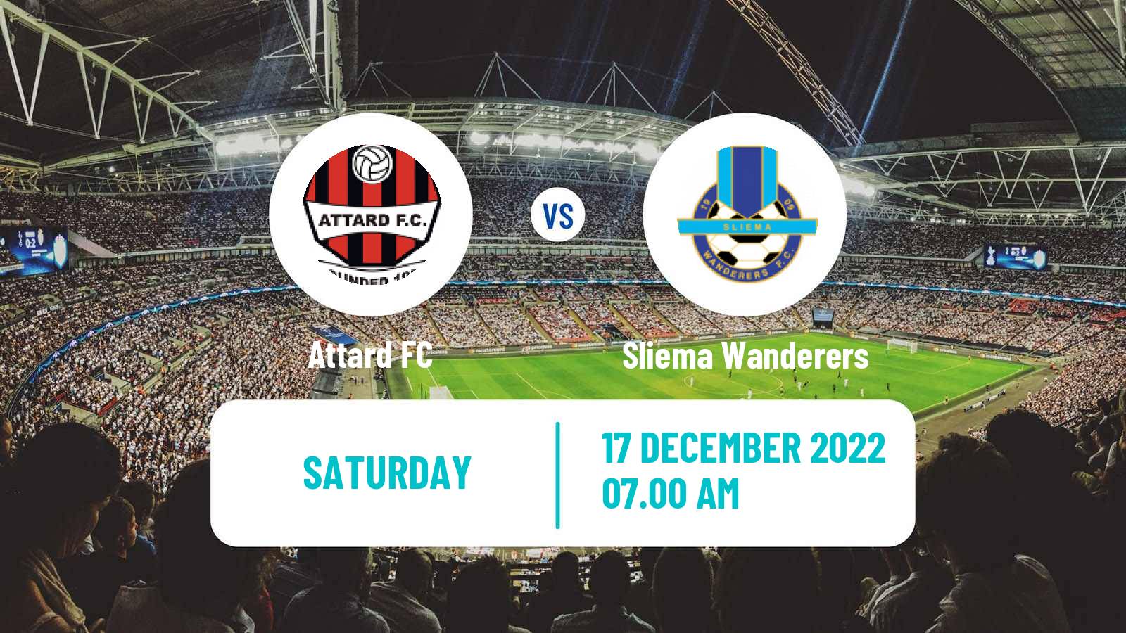 Soccer Maltese Challenge League Attard - Sliema Wanderers