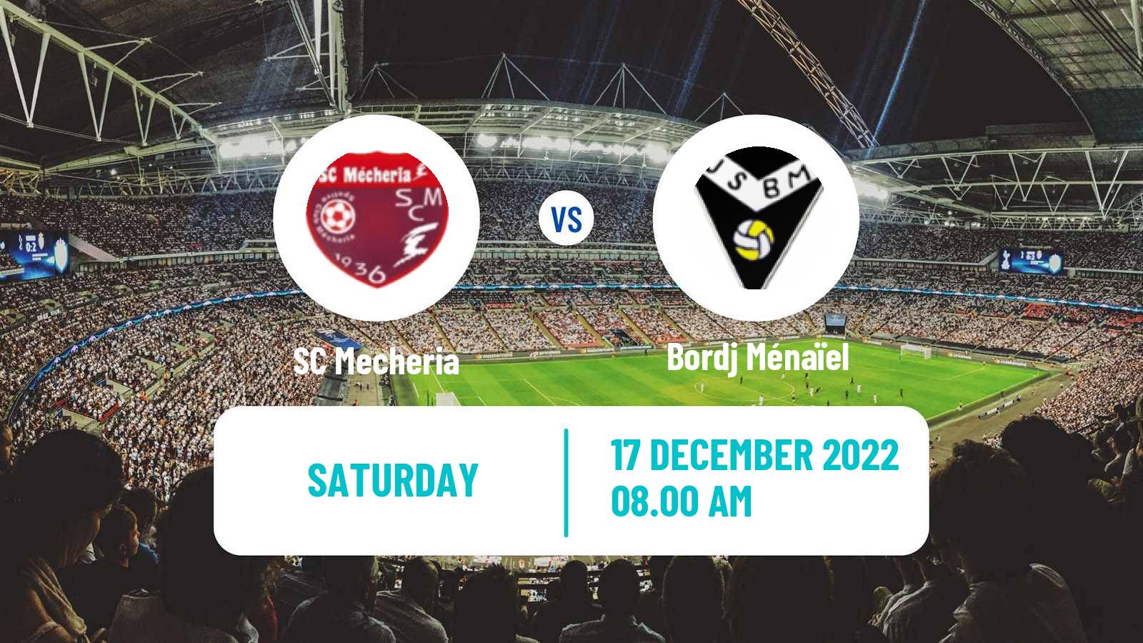Soccer Algerian Cup SC Mecheria - Bordj Ménaïel