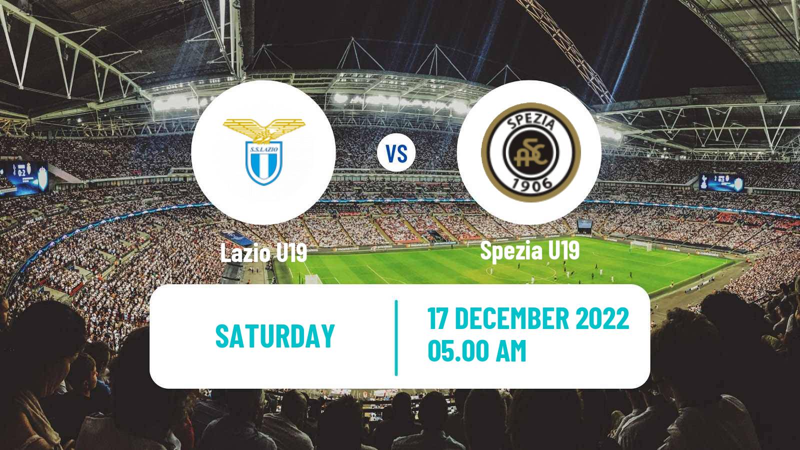 Soccer Italian Primavera 2 Lazio U19 - Spezia U19