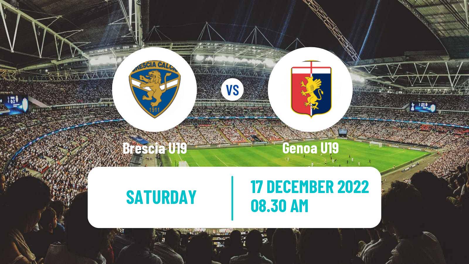 Soccer Italian Primavera 2 Brescia U19 - Genoa U19