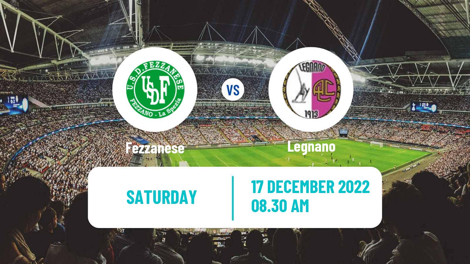 Soccer Italian Serie D - Group A Fezzanese - Legnano