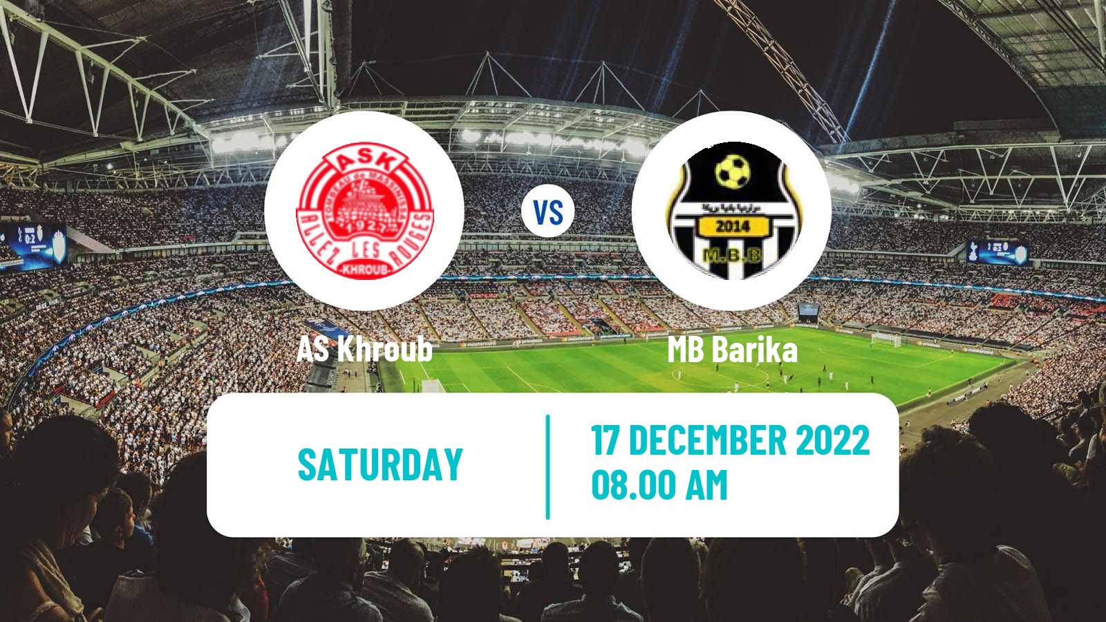Soccer Algerian Cup Khroub - Barika