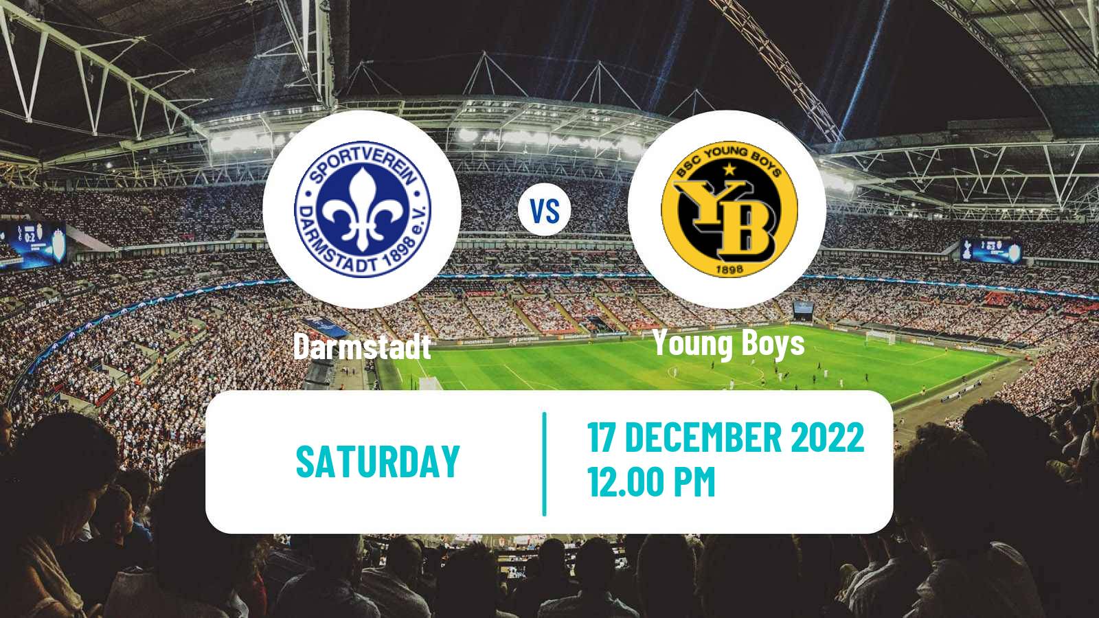 Soccer Club Friendly Darmstadt - Young Boys
