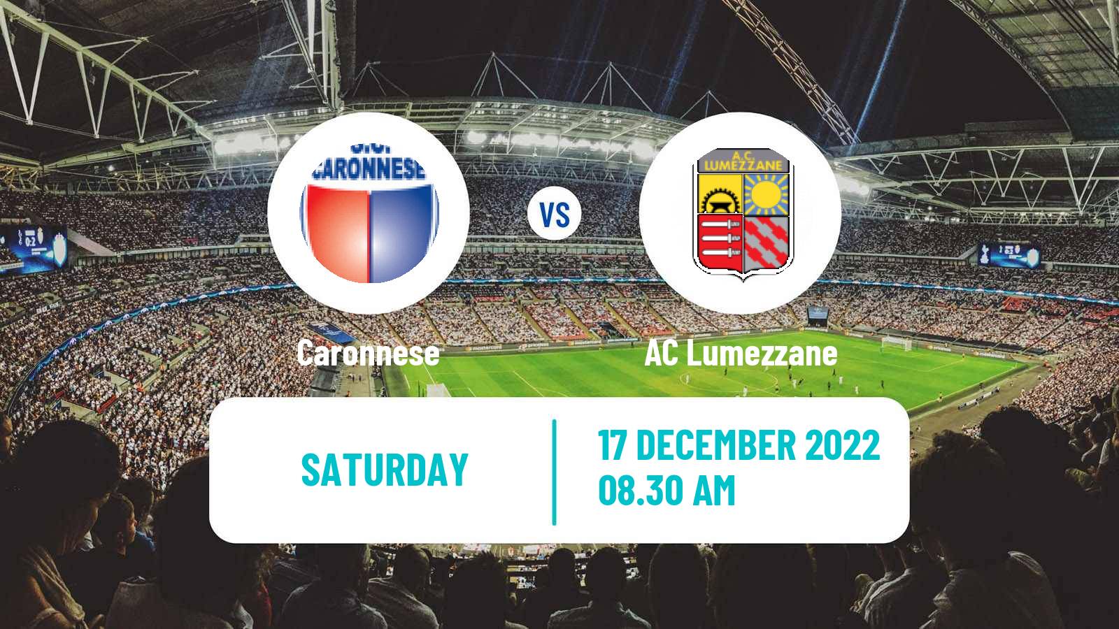 Soccer Italian Serie D - Group B Caronnese - Lumezzane