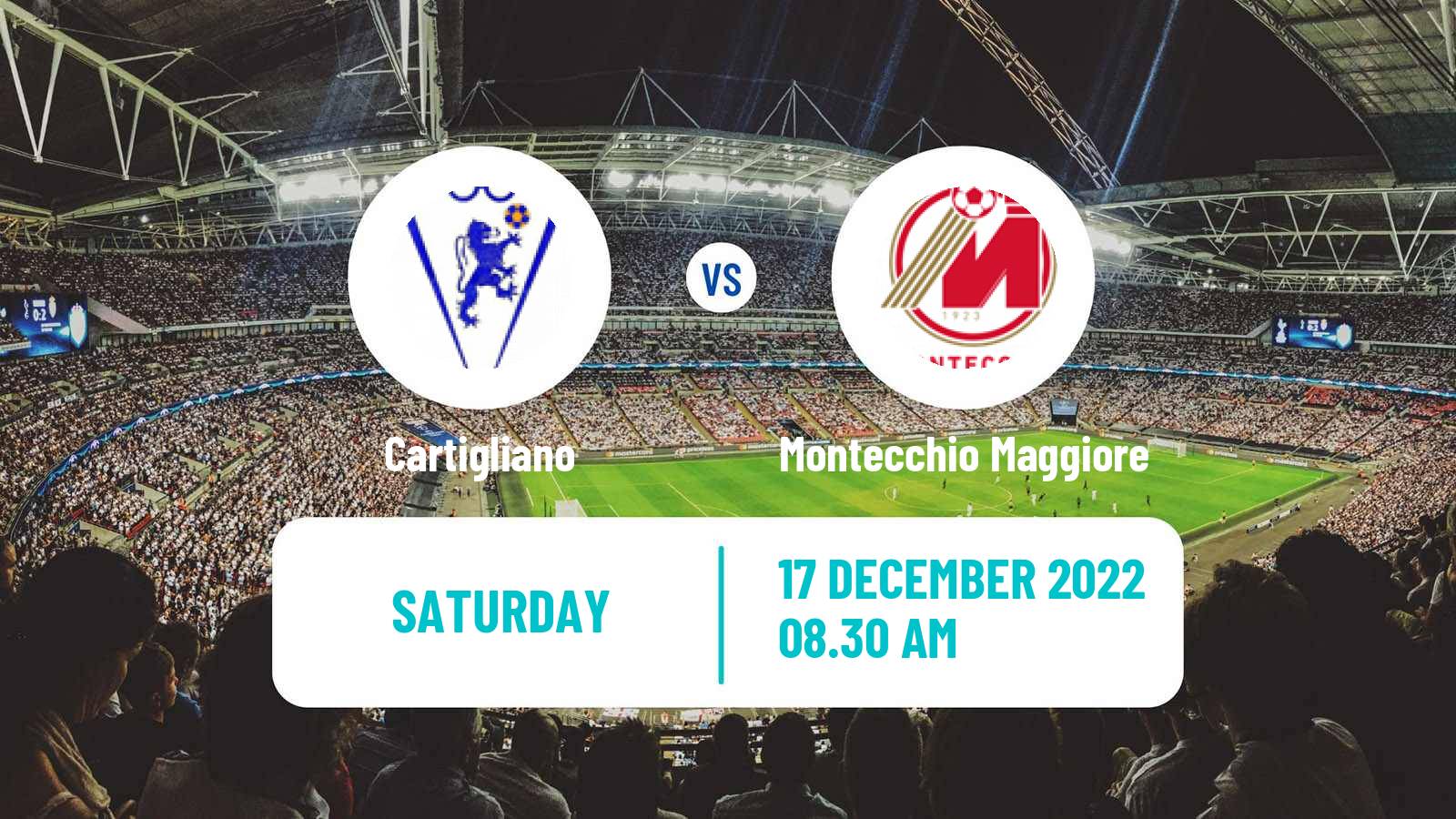 Soccer Italian Serie D - Group C Cartigliano - Montecchio Maggiore