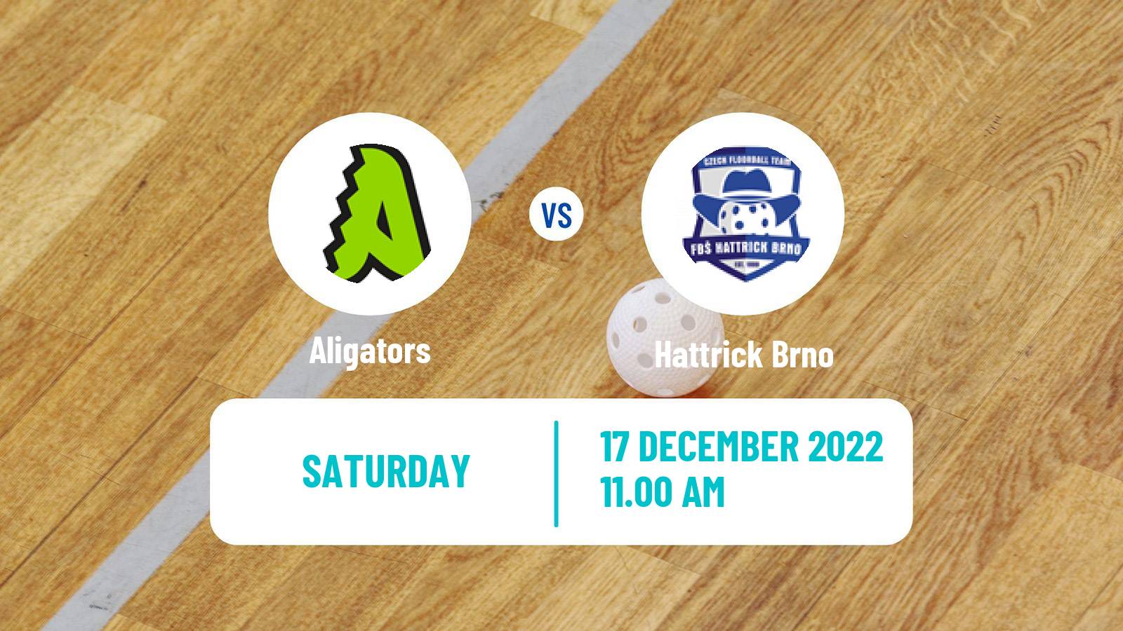 Floorball Czech 1 Liga Floorball Aligators - Hattrick Brno
