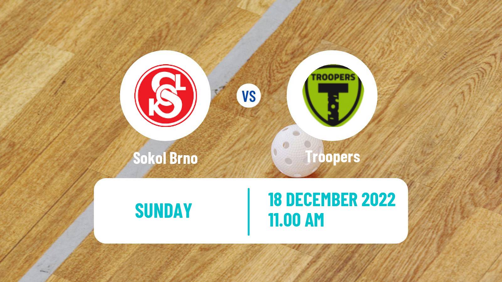 Floorball Czech 1 Liga Floorball Gullivers Brno - Troopers