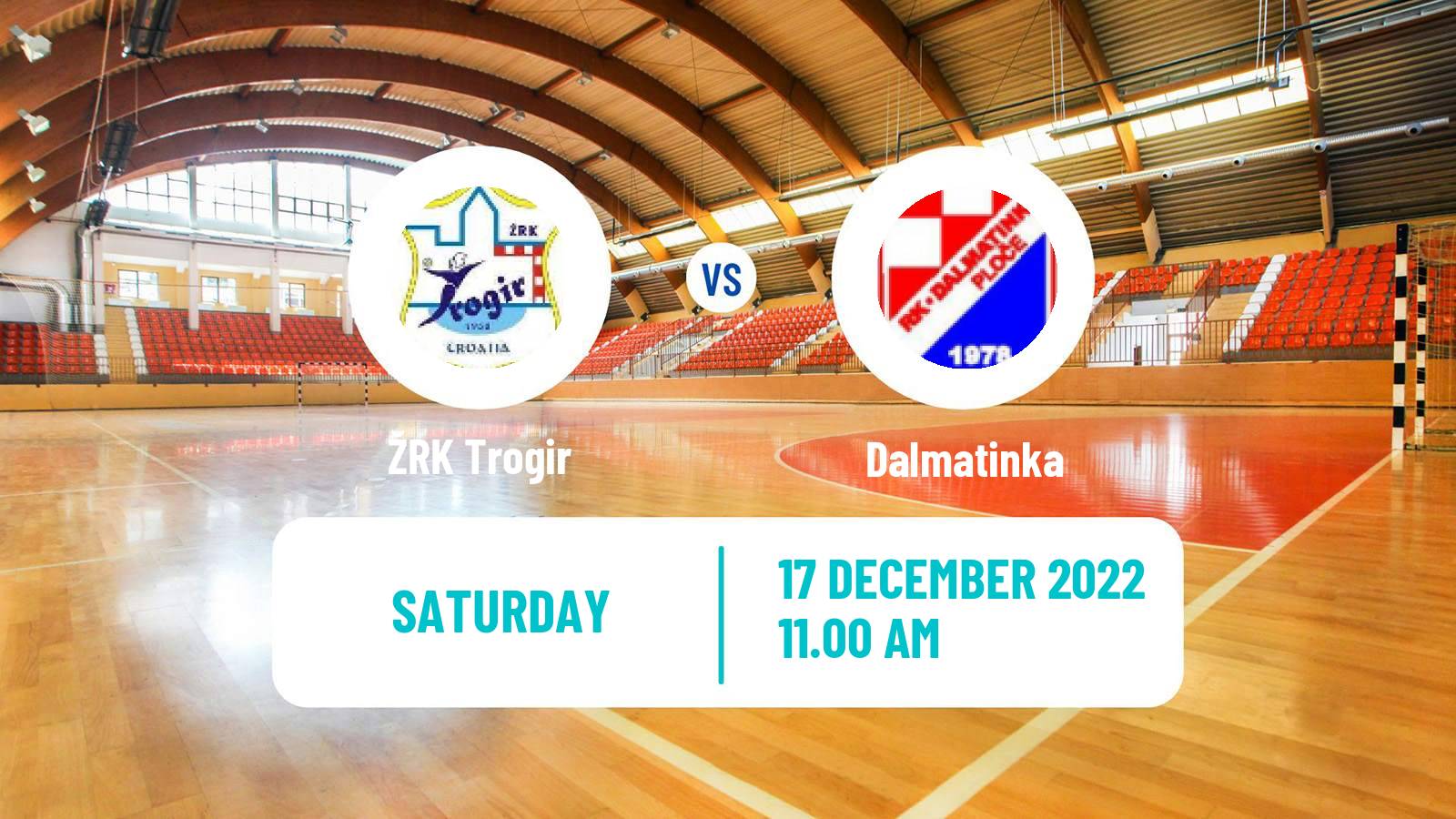 Handball Croatian 1 HRL Handball Women Trogir - Dalmatinka