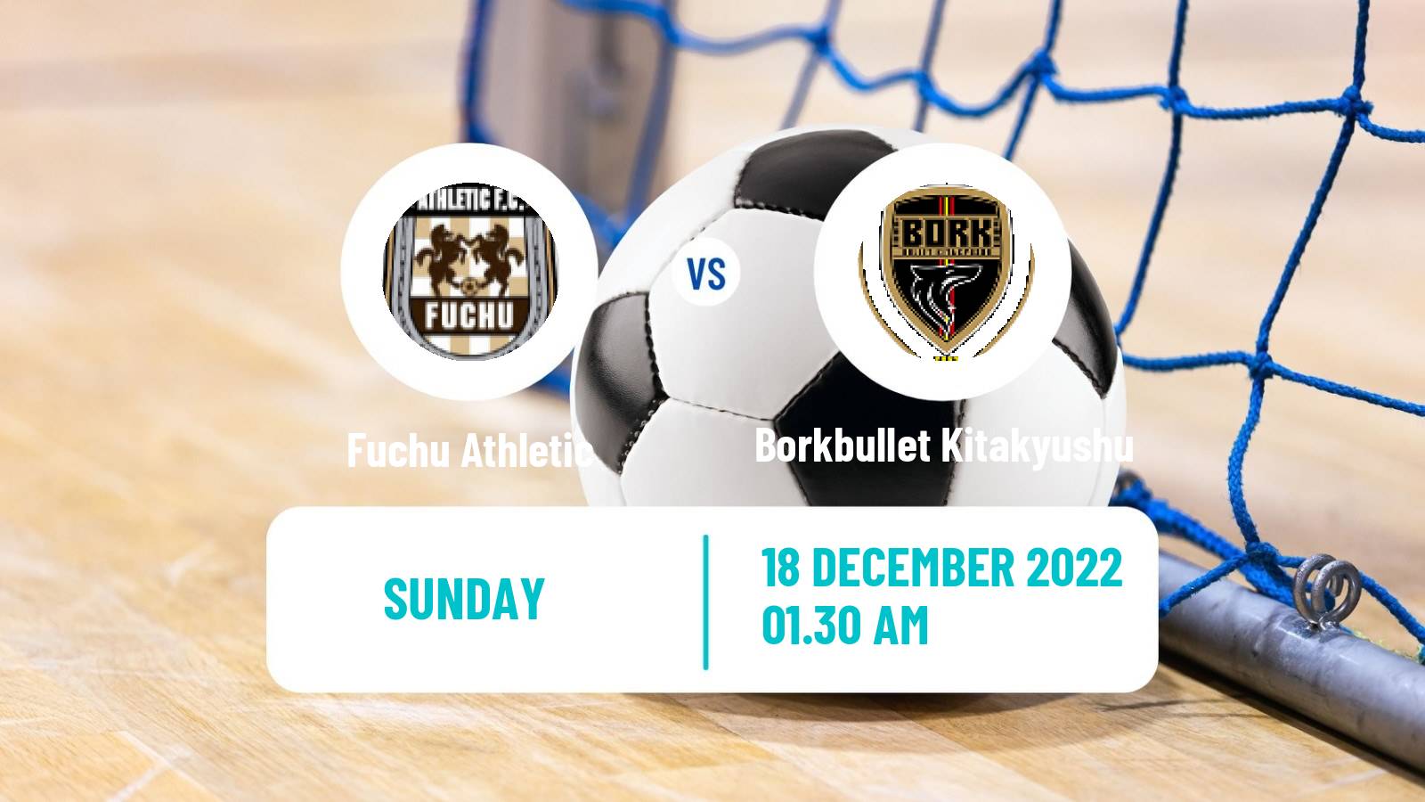 Futsal Japan F League Fuchu Athletic - Borkbullet Kitakyushu