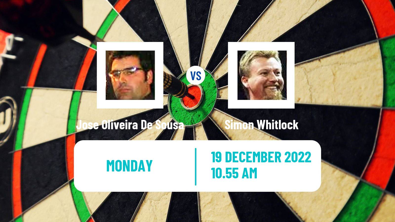 Darts Darts Jose Oliveira De Sousa - Simon Whitlock