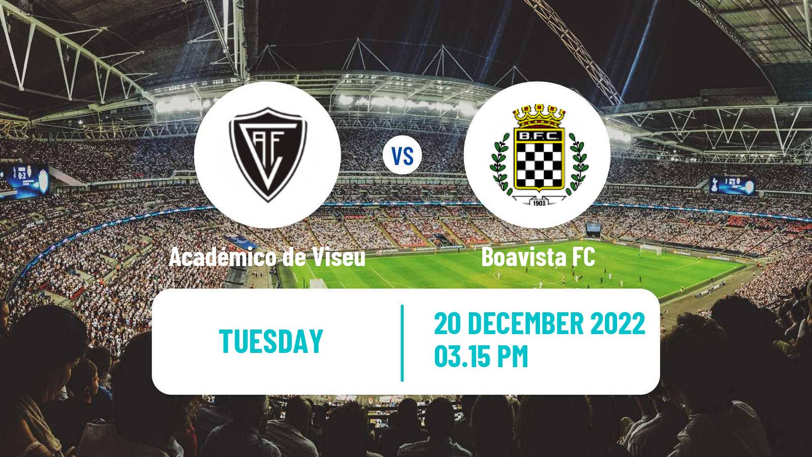 Soccer Portuguese League Cup Académico de Viseu - Boavista
