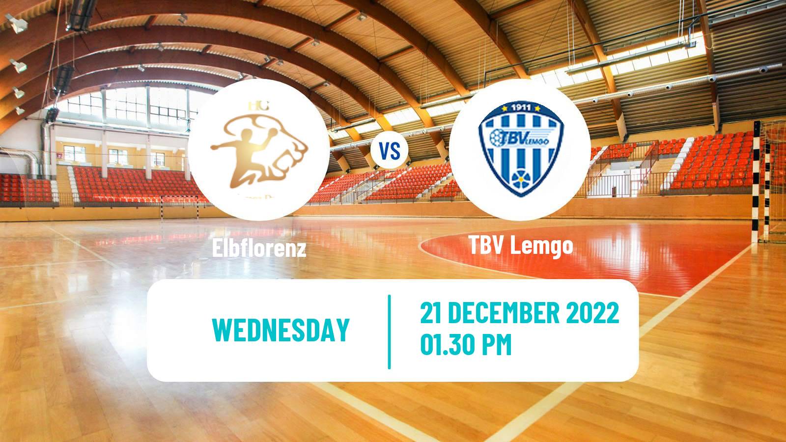 Handball German DHB Pokal Elbflorenz - TBV Lemgo