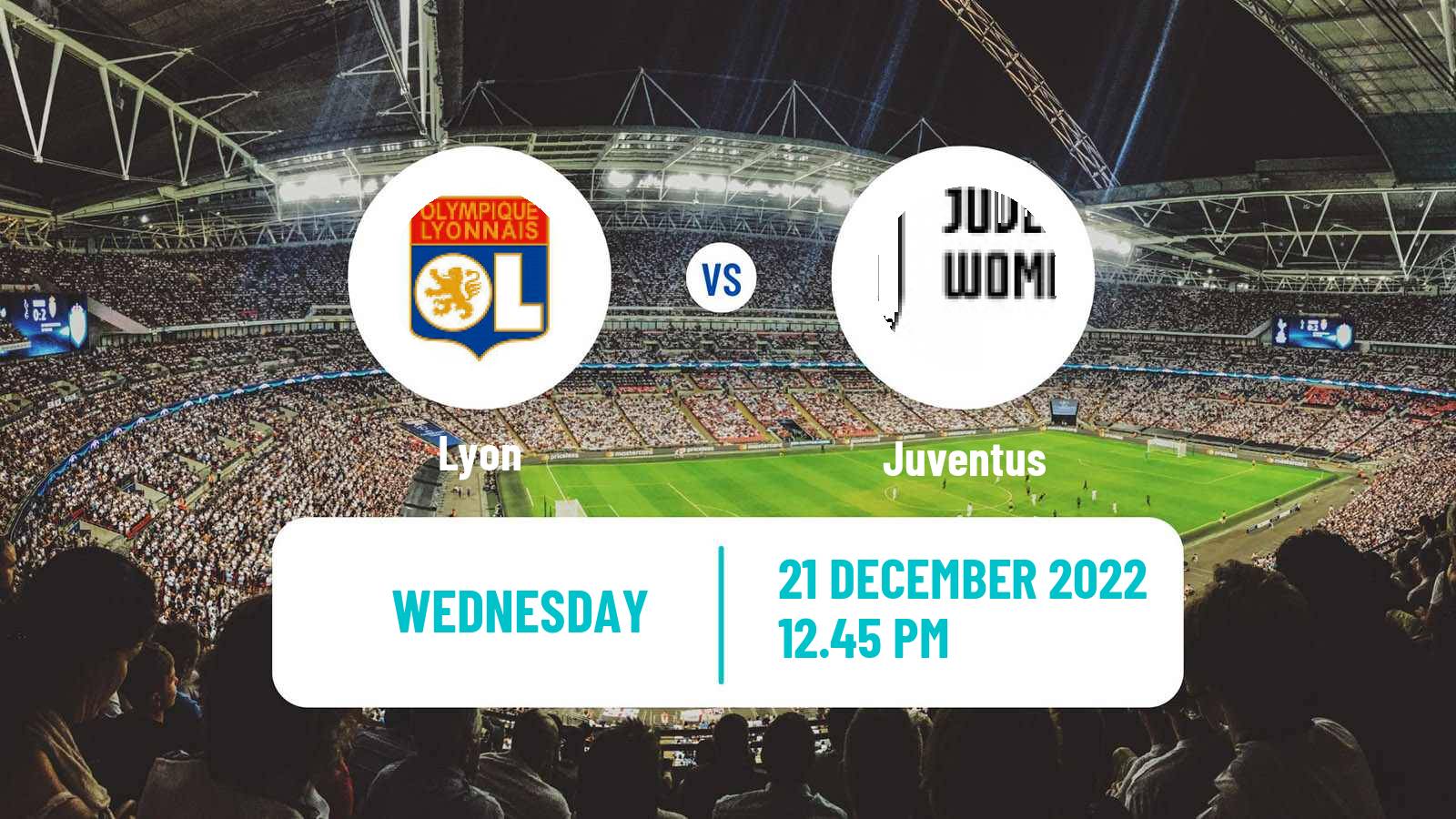 Soccer UEFA Champions League Women Lyon - Juventus