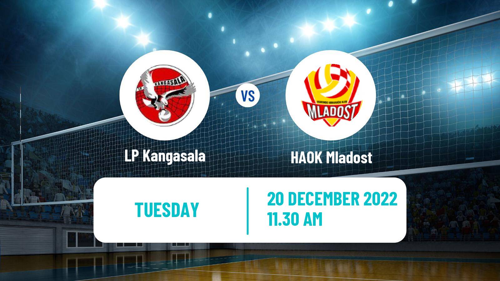 Volleyball CEV Cup Women LP Kangasala - HAOK Mladost