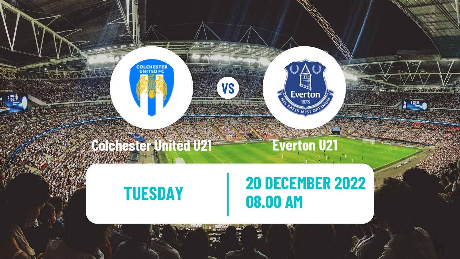Soccer English Premier League Cup Colchester United U21 - Everton U21