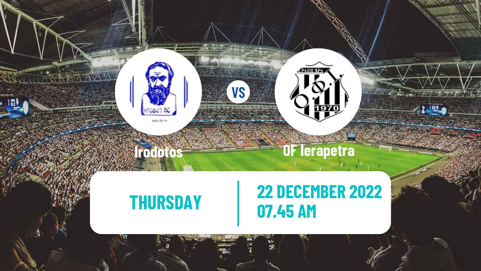 Soccer Greek Super League 2 Irodotos - OF Ierapetra