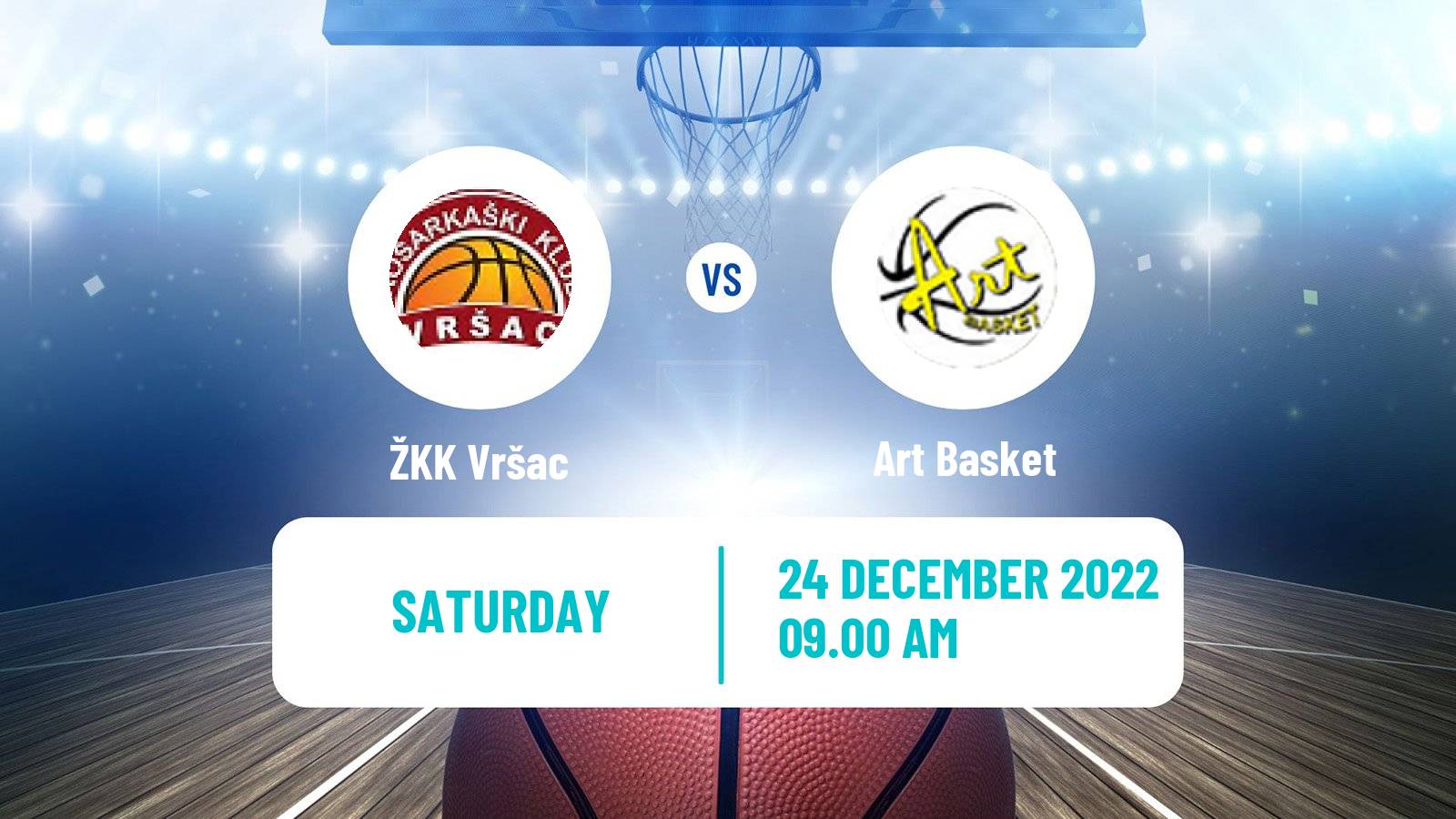 Basketball Serbian 1 ZLS Basketball Women Vršac - Art Basket