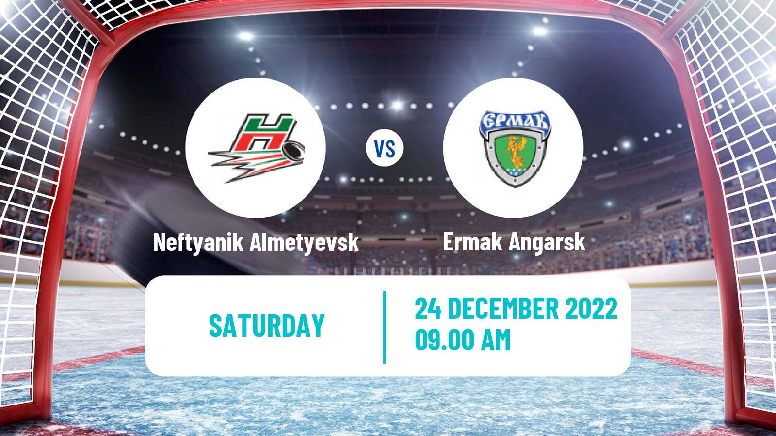 Hockey VHL Neftyanik Almetyevsk - Ermak Angarsk