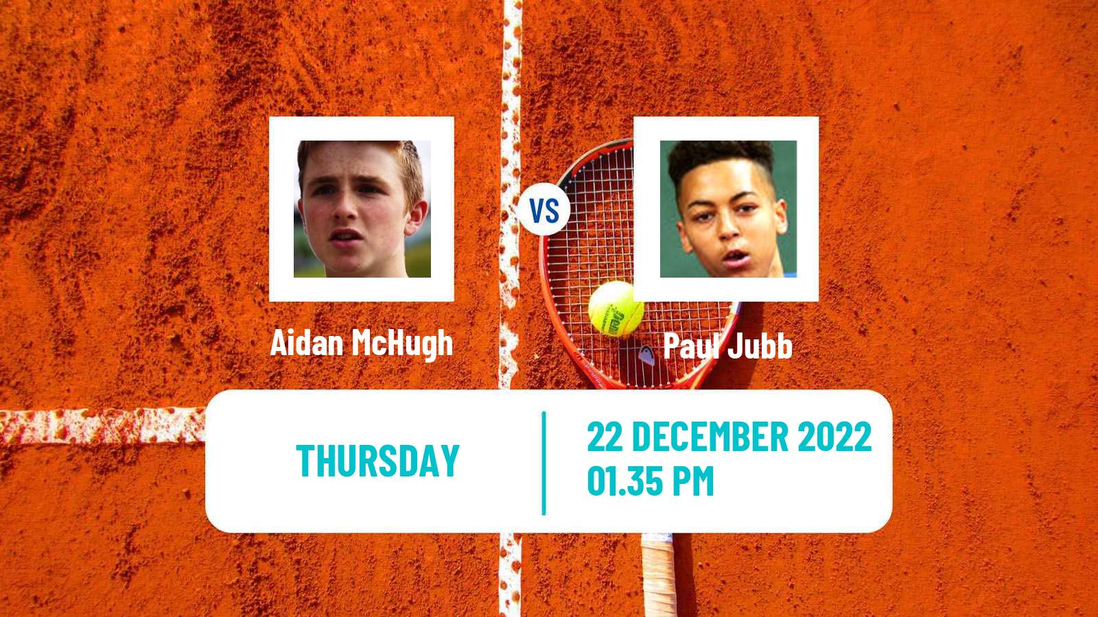 Tennis Exhibition Battle of the Brits Men Aidan McHugh - Paul Jubb