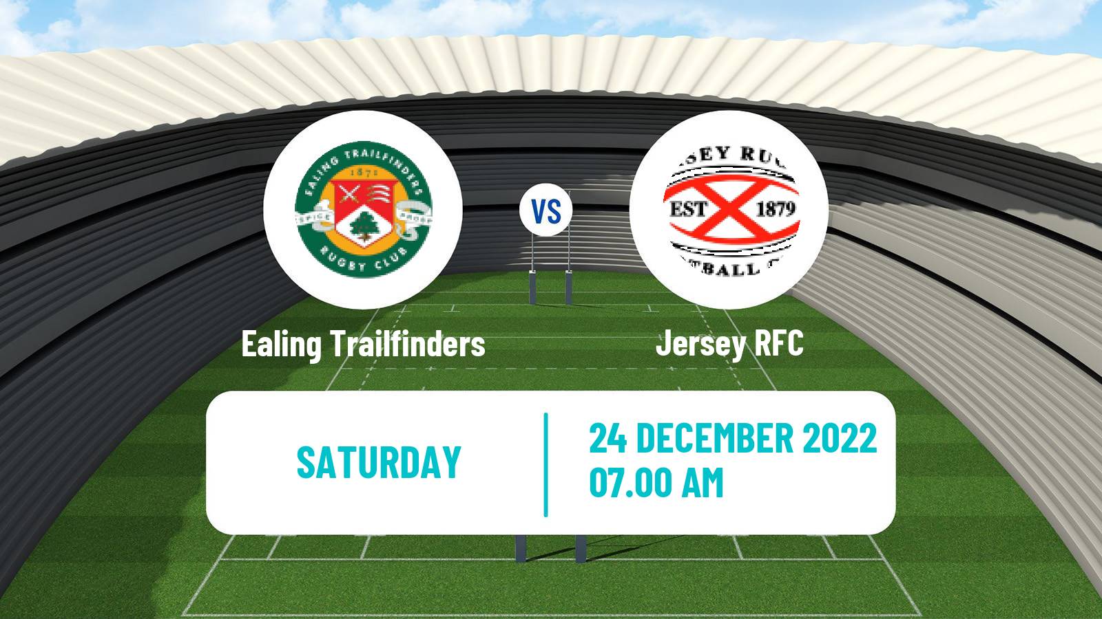 Rugby union English Championship Rugby Ealing Trailfinders - Jersey RFC