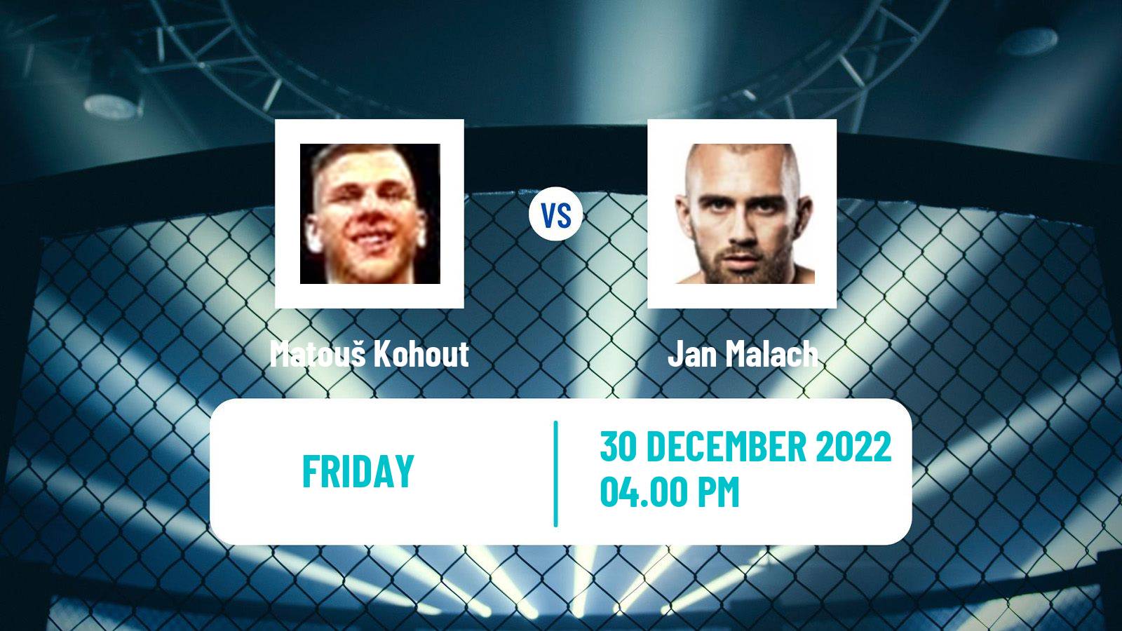 MMA MMA Matouš Kohout - Jan Malach