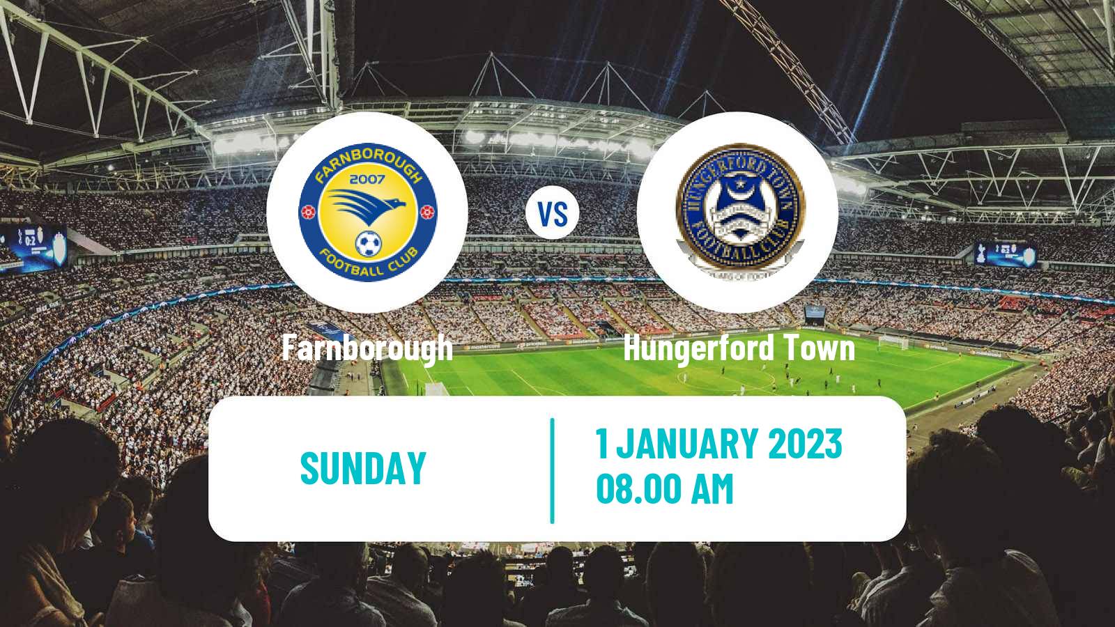 Soccer English National League South Farnborough - Hungerford Town