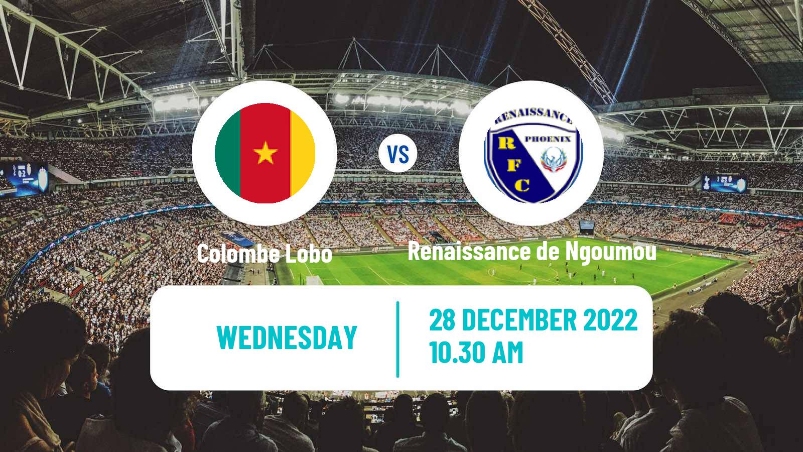Soccer Cameroon Elite One Colombe Lobo - Renaissance de Ngoumou