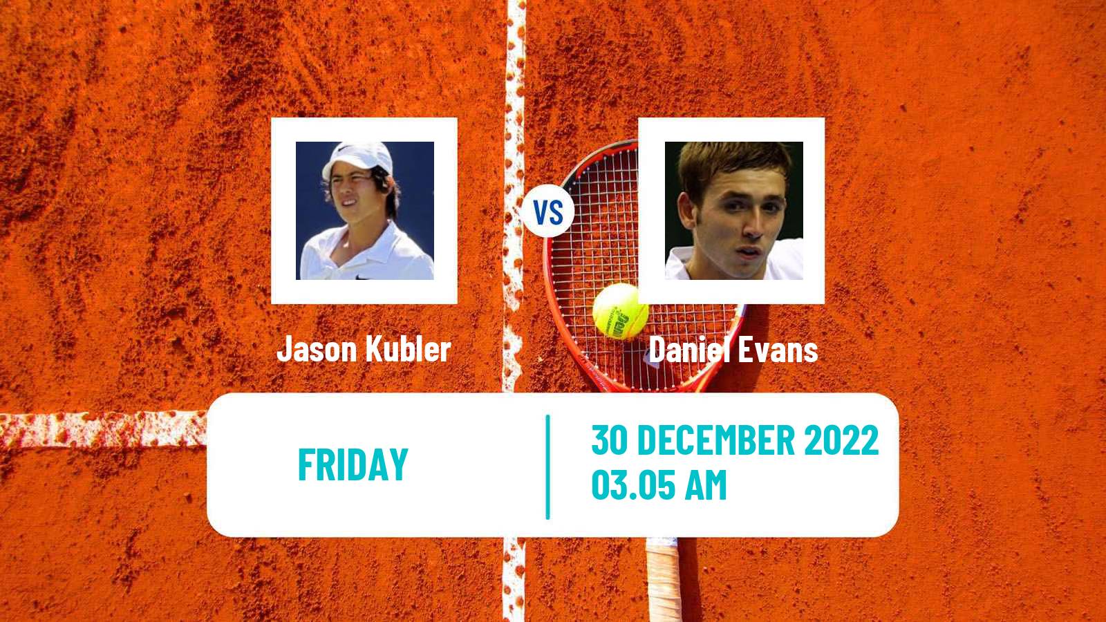 Tennis ATP United Cup Jason Kubler - Daniel Evans