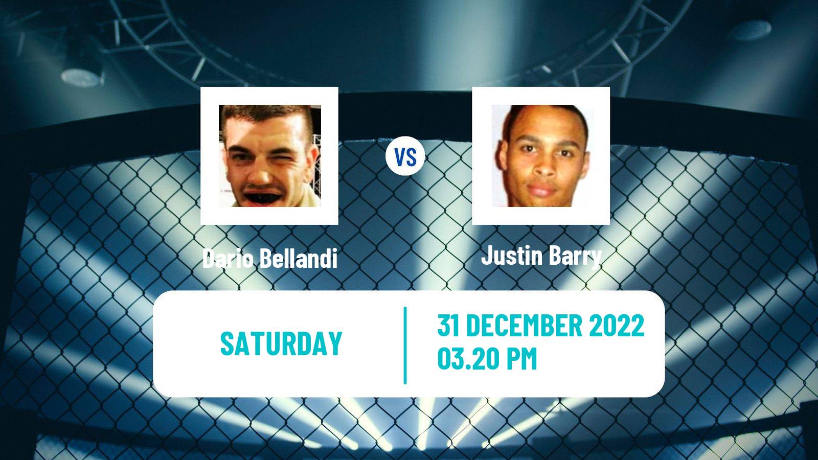 MMA MMA Dario Bellandi - Justin Barry