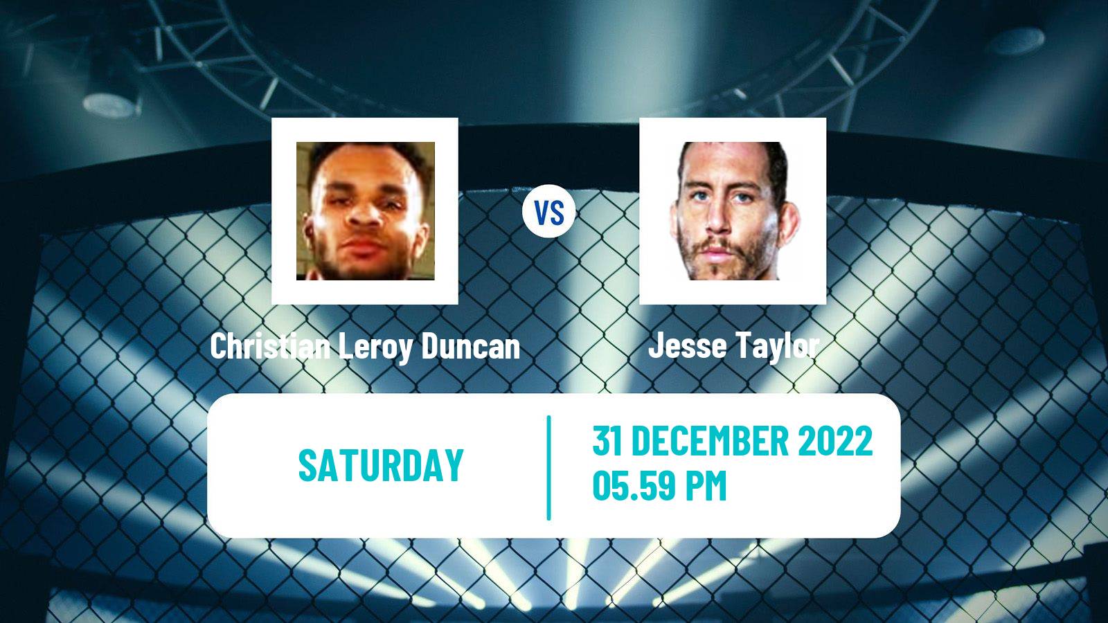MMA MMA Christian Leroy Duncan - Jesse Taylor