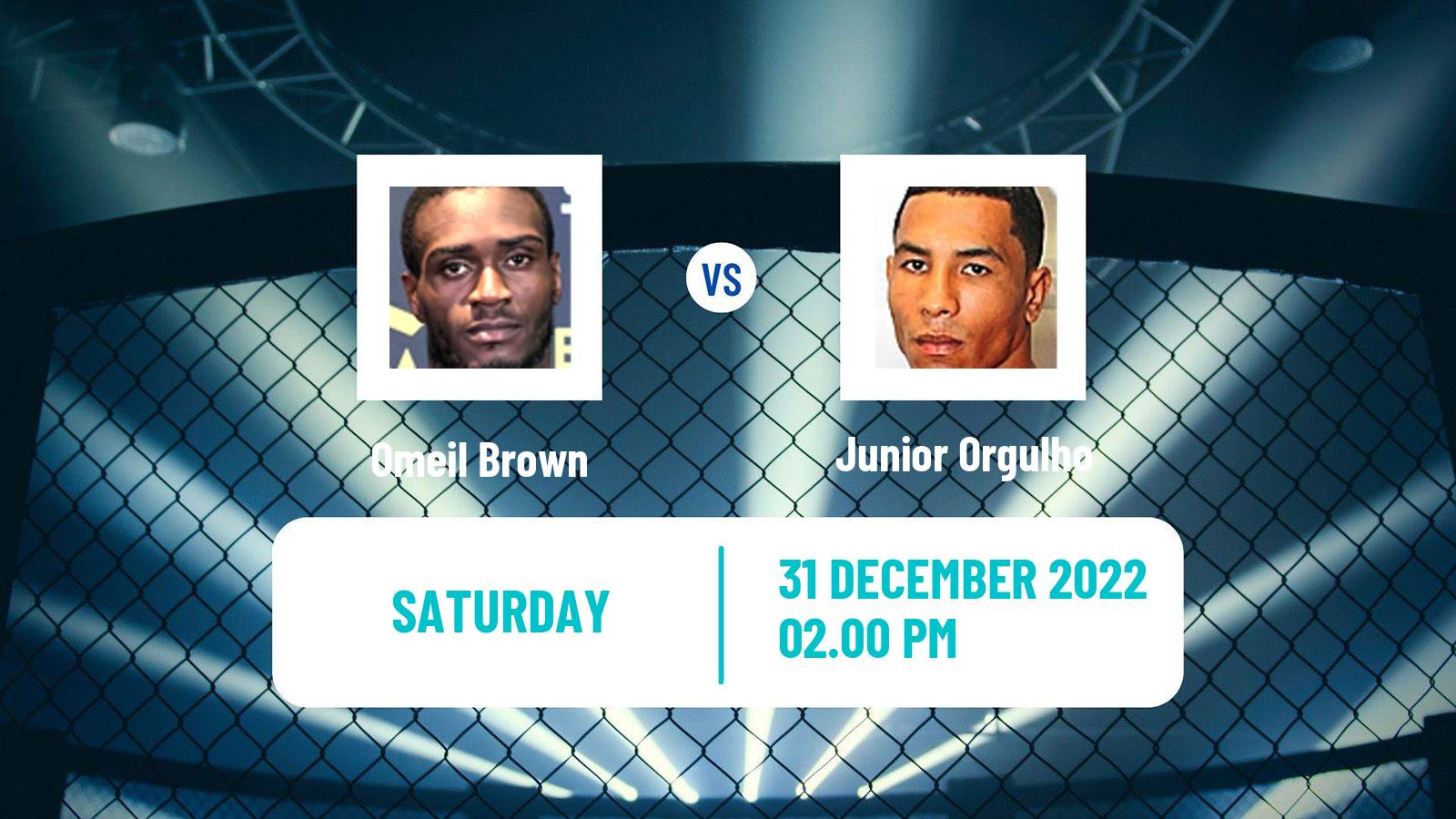 MMA MMA Omeil Brown - Junior Orgulho