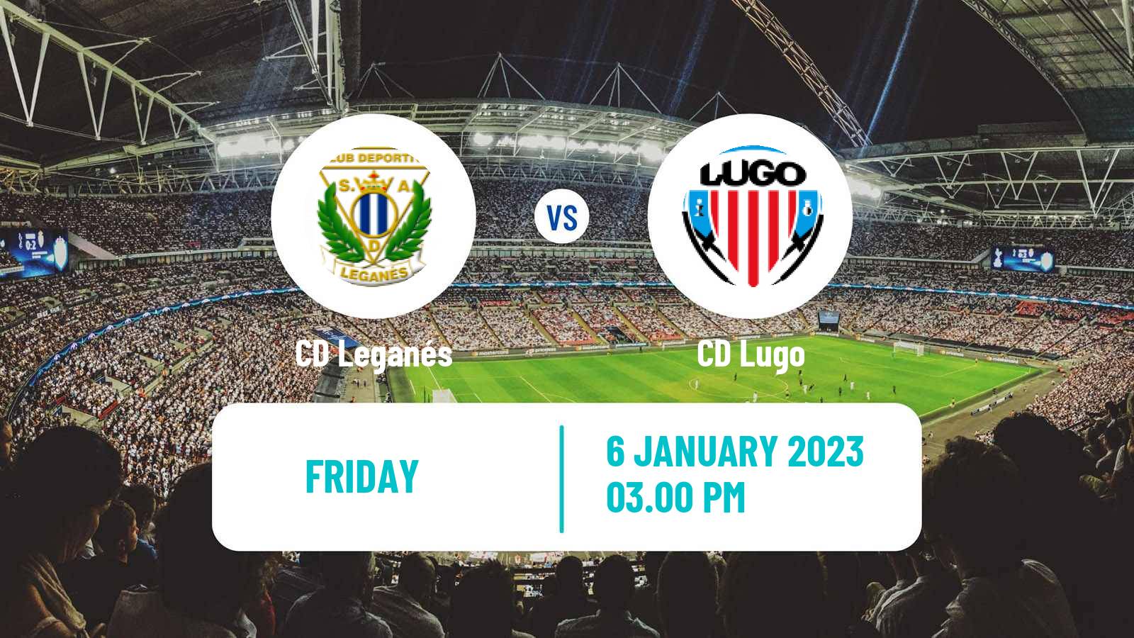 Soccer Spanish LaLiga2 Leganés - Lugo