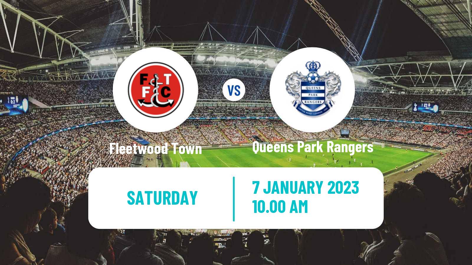 Soccer English FA Cup Fleetwood Town - Queens Park Rangers