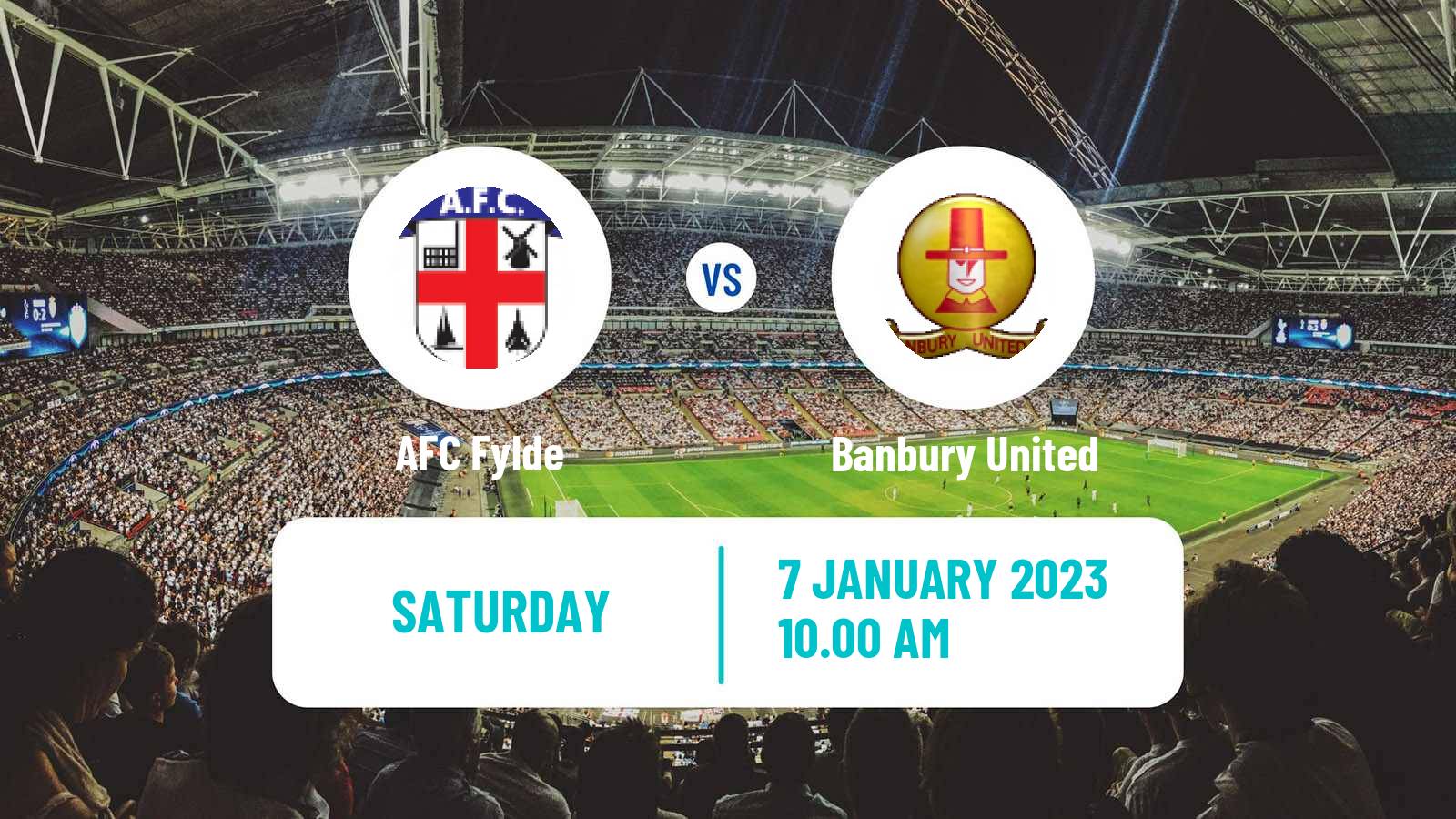 Soccer English National League North Fylde - Banbury United
