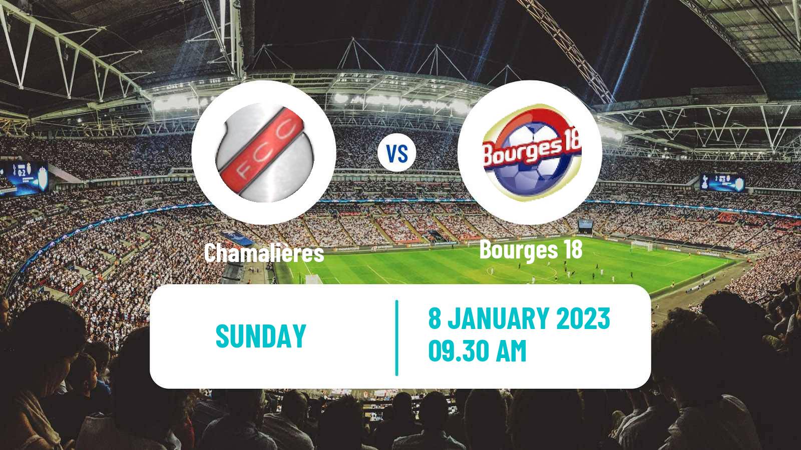 Football Coupe De France Chamalières - Bourges 18