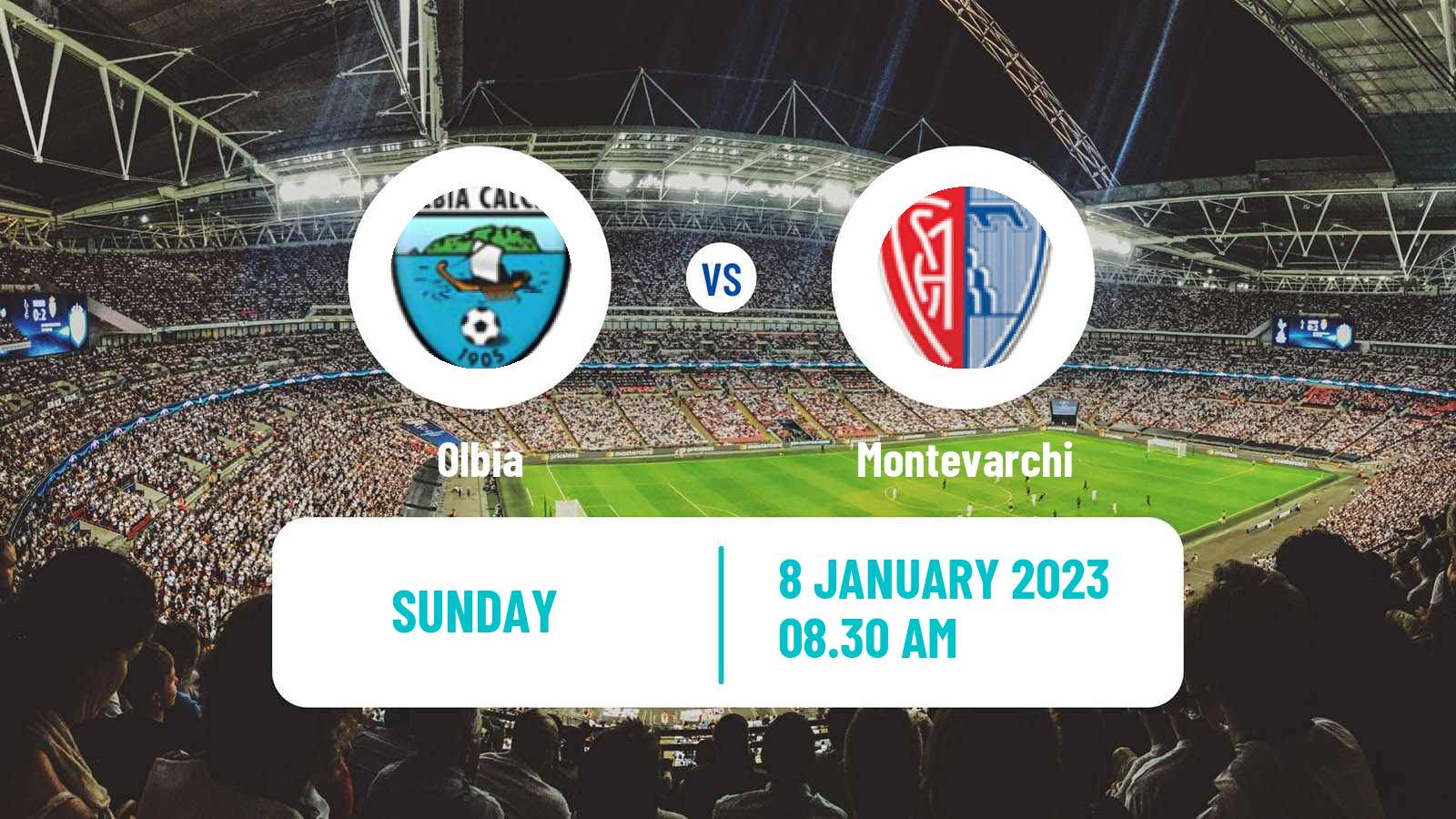 Soccer Italian Serie C Group B Olbia - Montevarchi