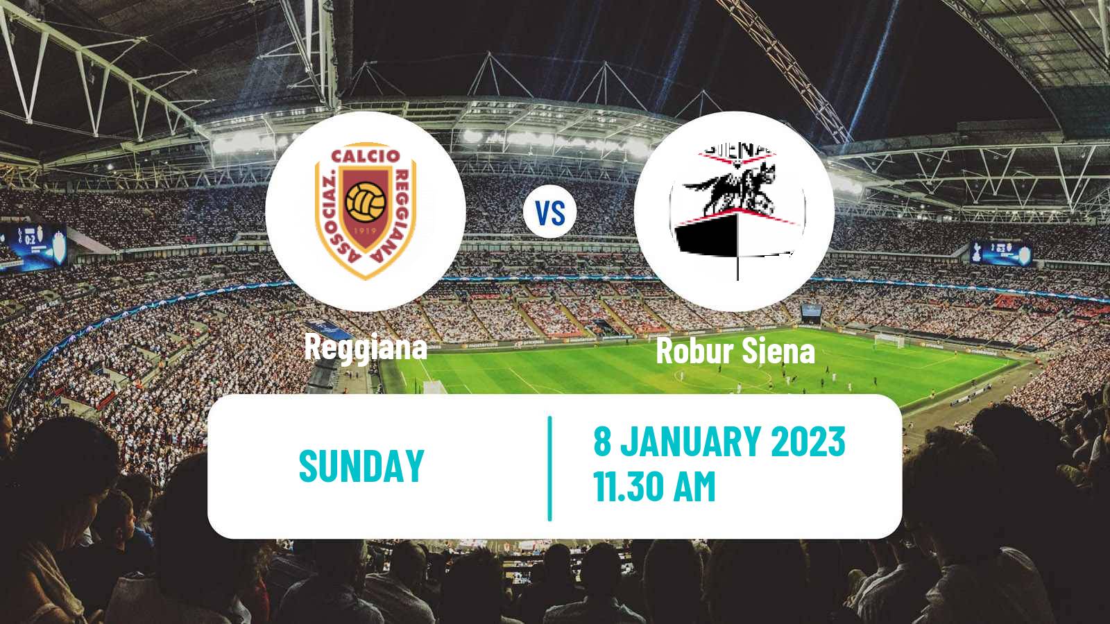 Soccer Italian Serie C Group B Reggiana - Siena