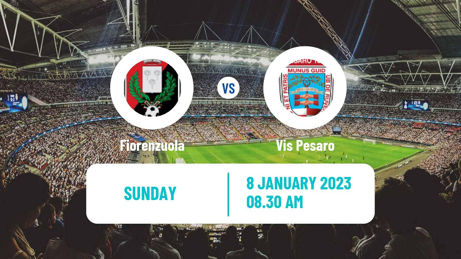 Soccer Italian Serie C Group B Fiorenzuola - Vis Pesaro