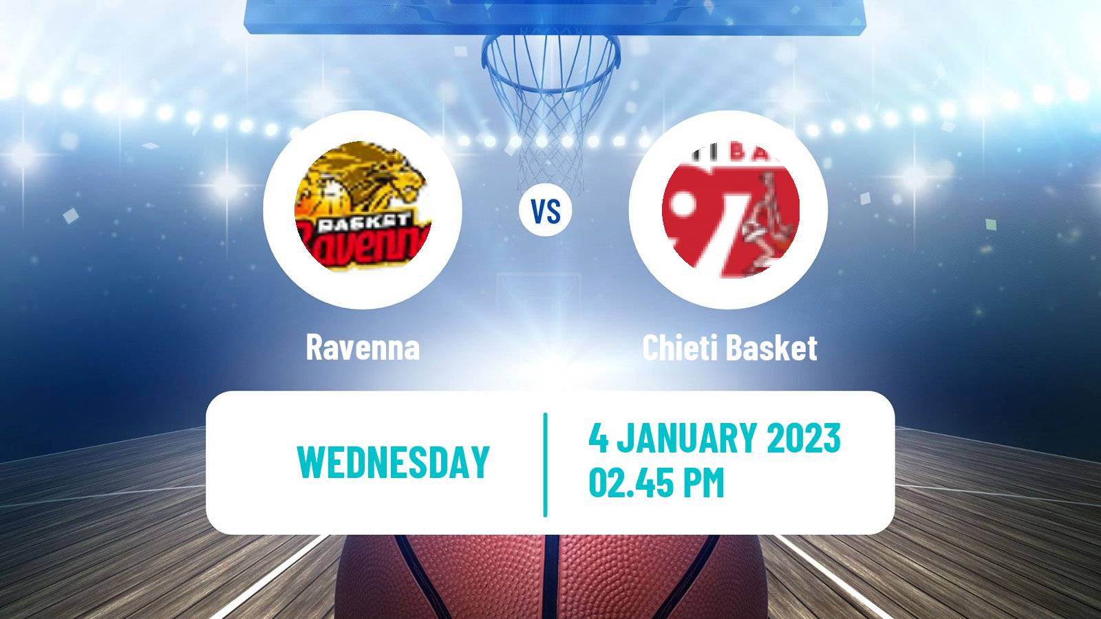 Basketball Italian Serie A2 Basketball Ravenna - Chieti Basket
