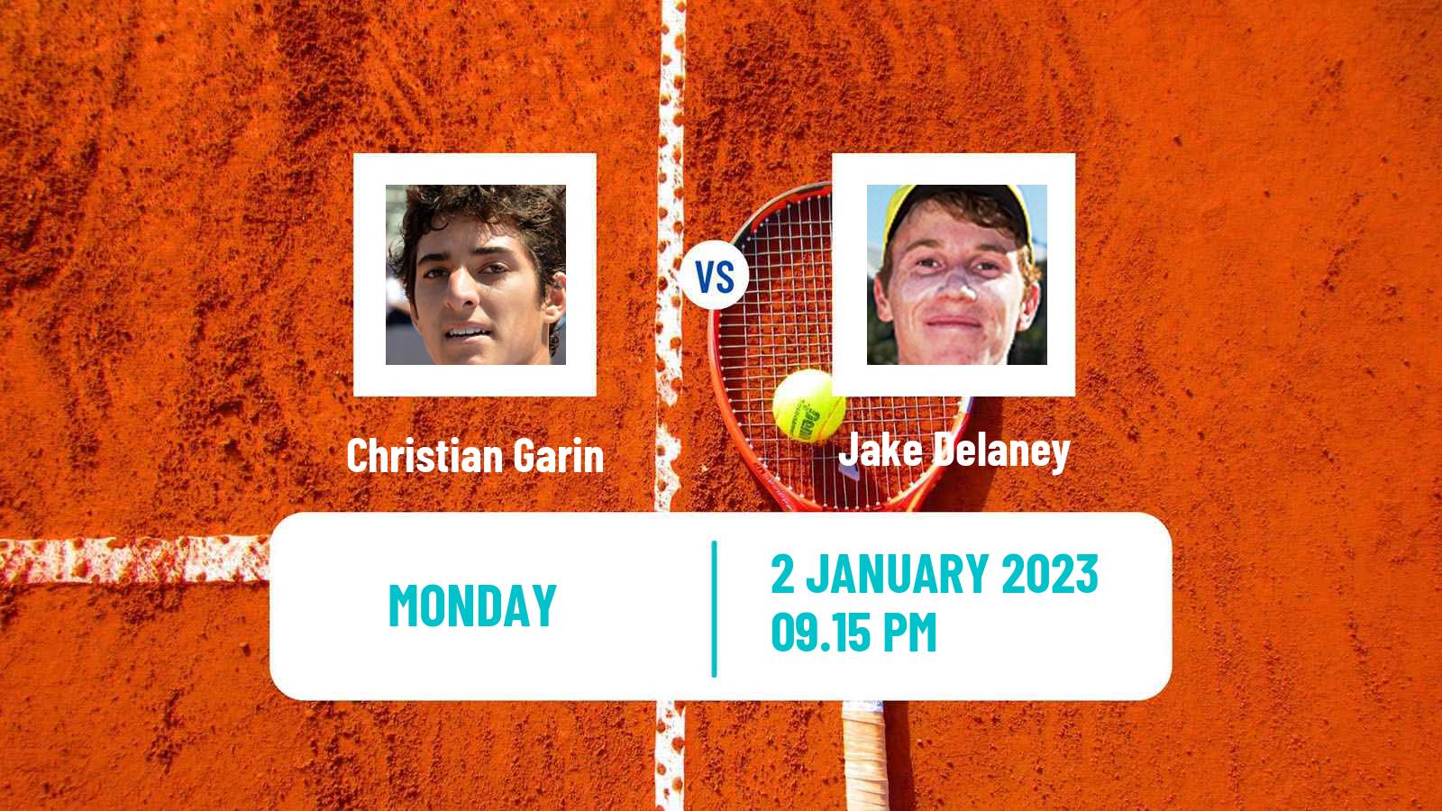 Tennis ATP Challenger Christian Garin - Jake Delaney