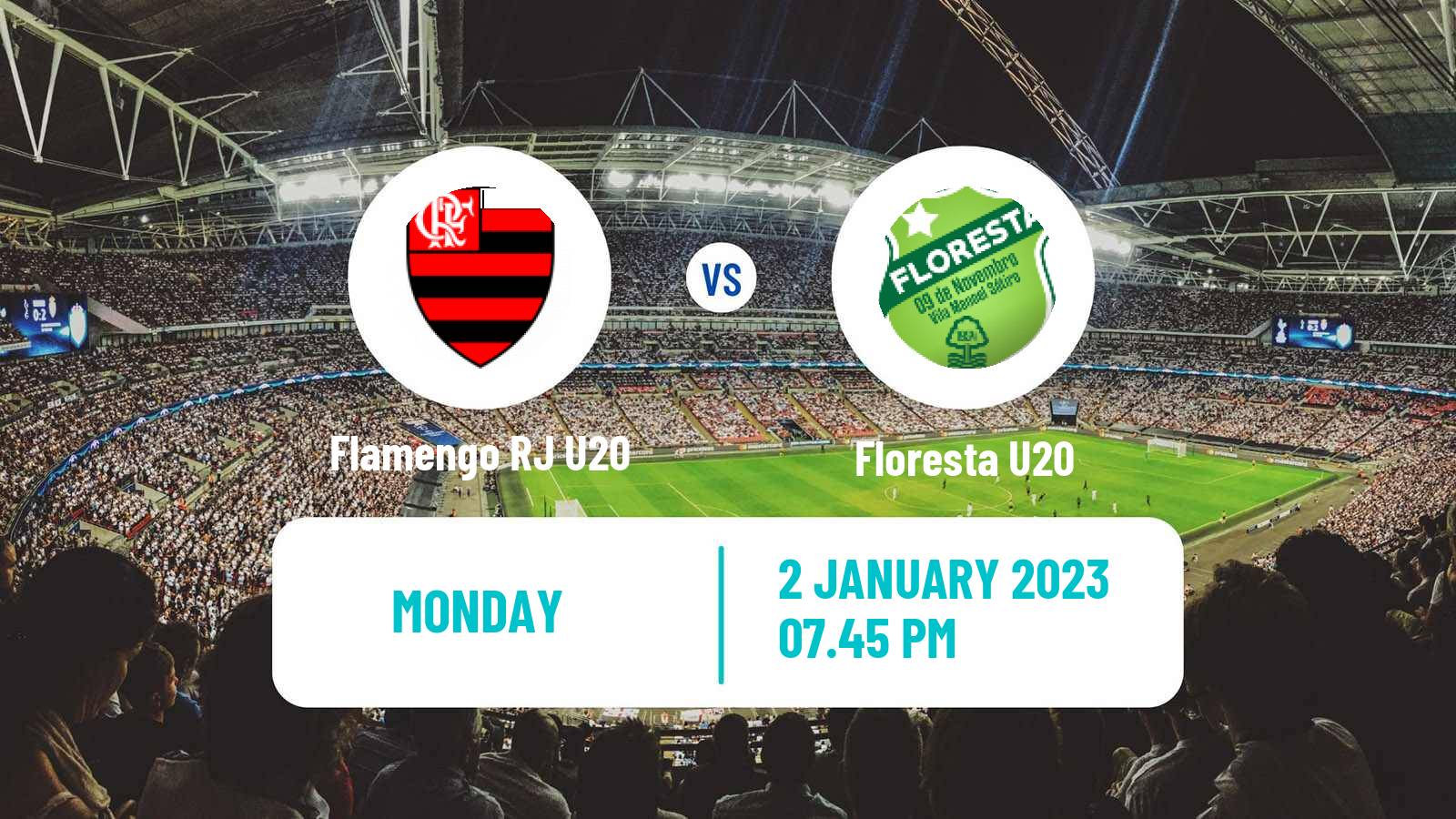 Soccer Brazilian Copa Sao Paulo de juniores Flamengo RJ U20 - Floresta U20