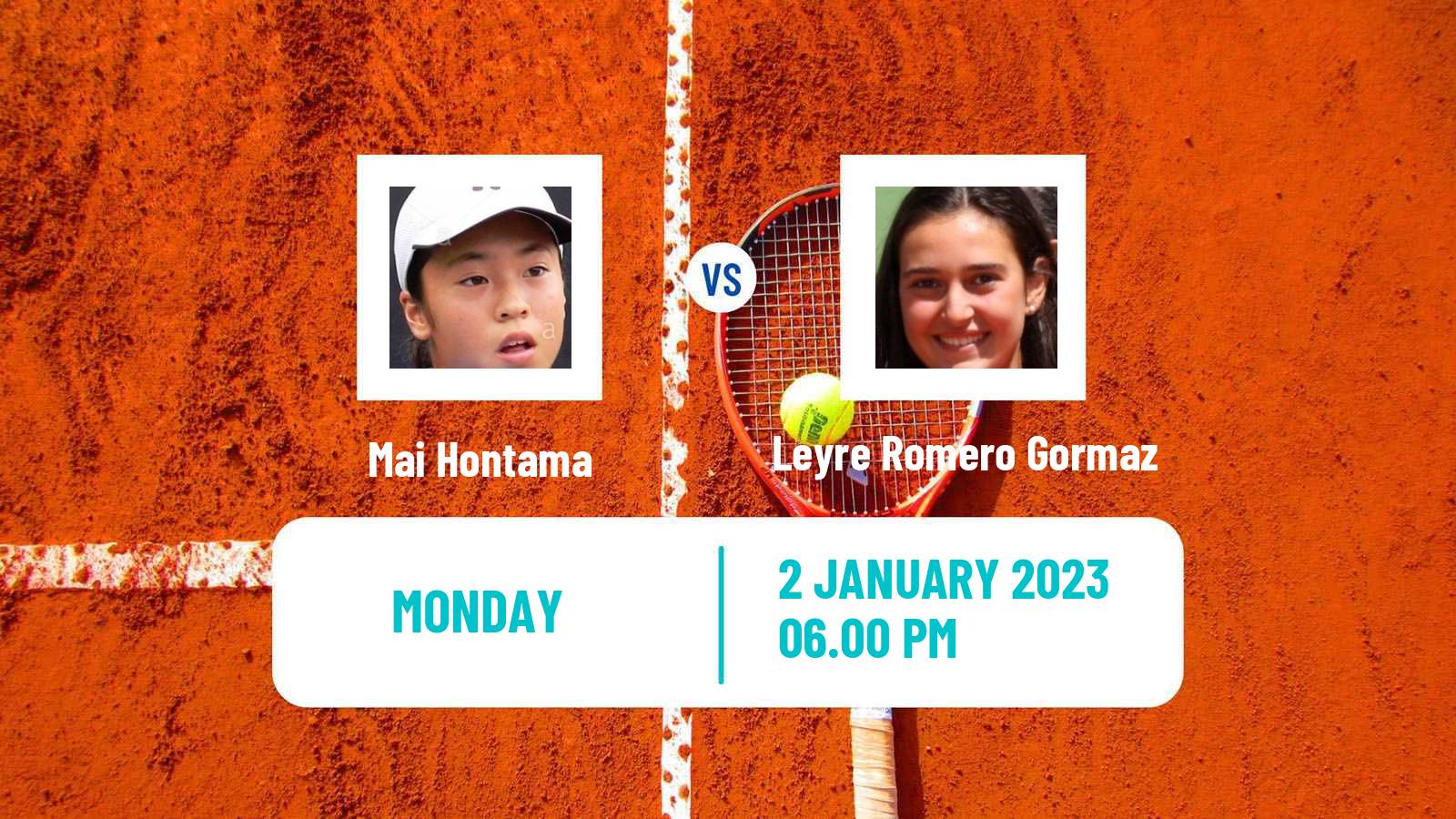 Tennis ITF Tournaments Mai Hontama - Leyre Romero Gormaz