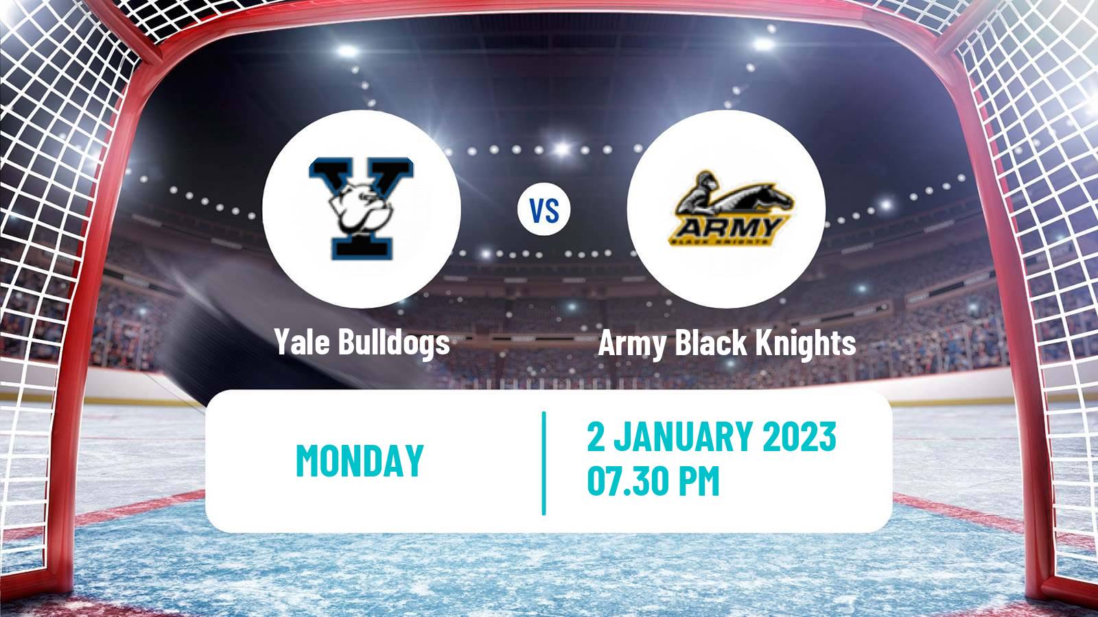 Hockey NCAA Hockey Yale Bulldogs - Army Black Knights