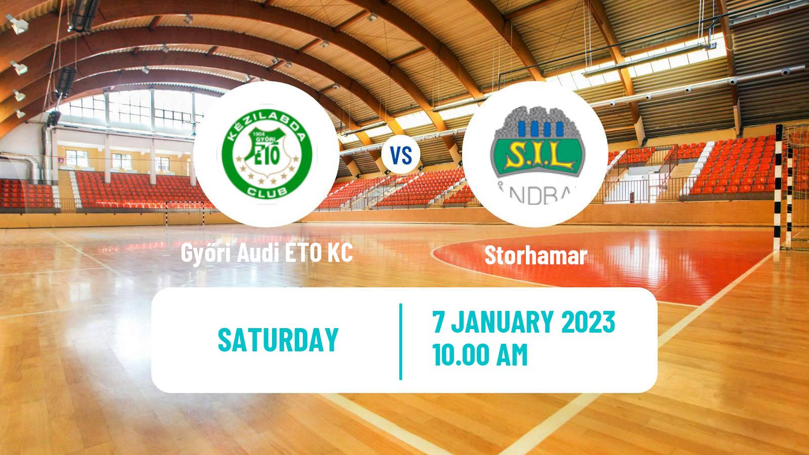 Handball EHF Champions League Women Győri Audi ETO KC - Storhamar