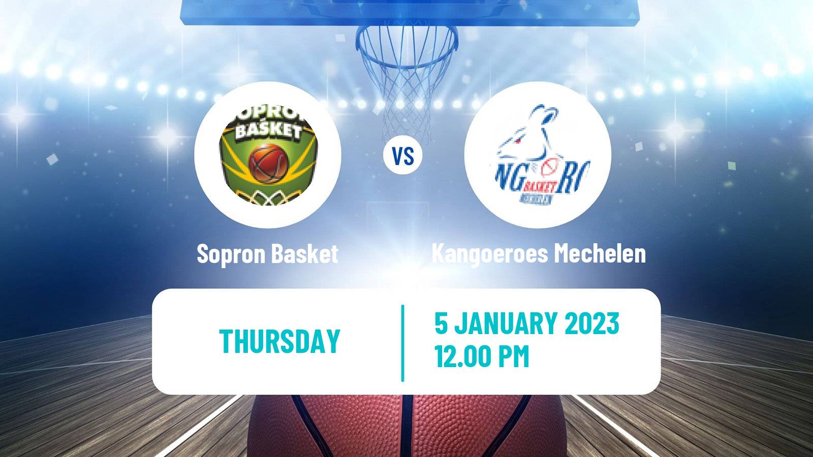 Basketball Euroleague Women Sopron Basket - Kangoeroes Mechelen