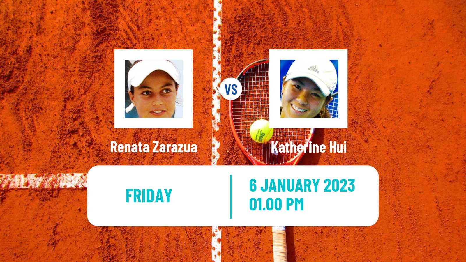 Tennis ITF Tournaments Renata Zarazua - Katherine Hui