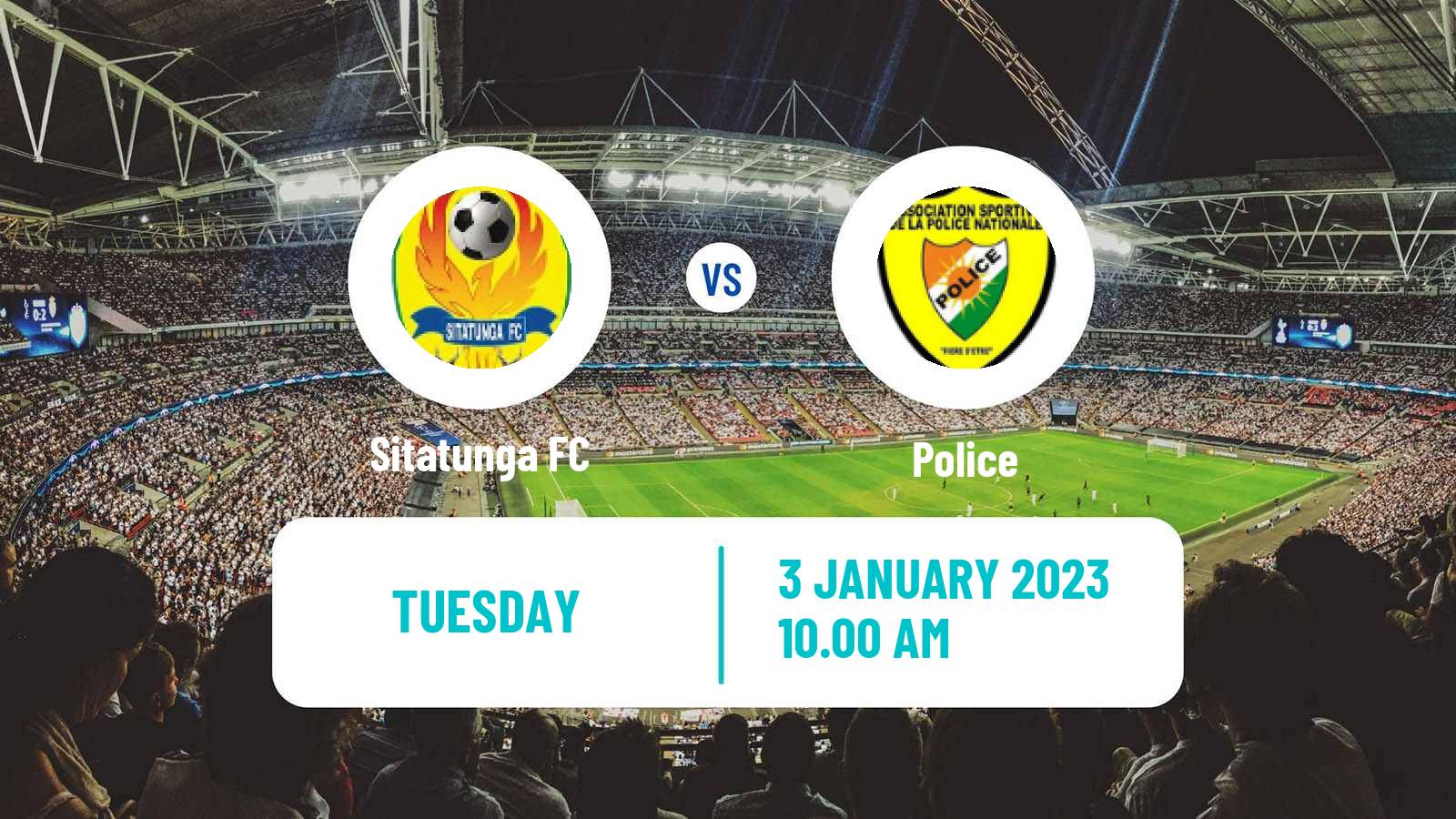 Soccer Benin Ligue 1 Sitatunga - Police
